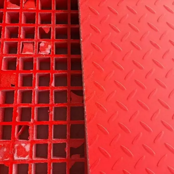 Electronics Store FRP Grating Dust Wear Resistant Anti Slip Retail Floor Panel