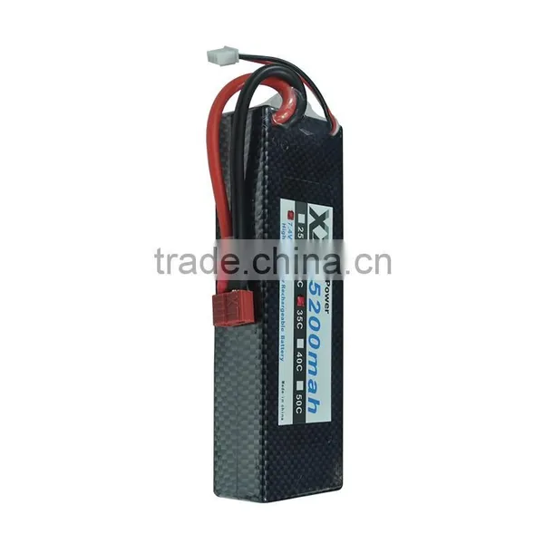 Rechargeable Battery for RC Toys 5200mah 7.4v 2s Lipo Battery photo-4
