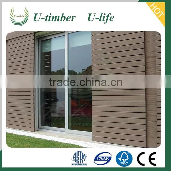 Garden Wood Plastic Composite Wall Cladding Outside photo-2