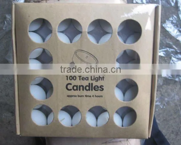 Bulk Tealight Candle/white Tealight Candle photo-5