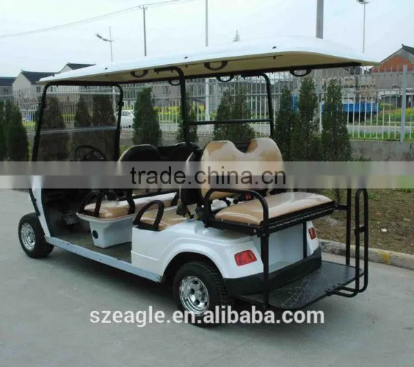 Custom Golf Carts for Sale, Pure Electric China Made in for 6 Person photo-4