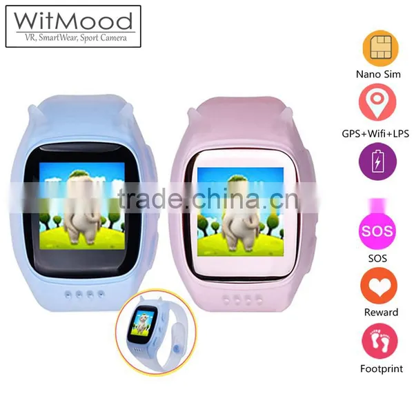 Witmood Newest HP1 Gps Tracker Kids Smart Watch,kids Watch Tracker,gps Watch Children photo-2