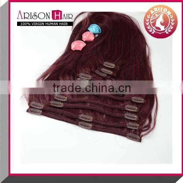 Wholesale Hair Extensions 100% Human Hair Clip In Hair photo-5