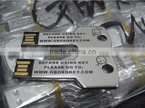 Hot Item, Silver Metal Key Chain USB With Keyring Quality Choice photo-6