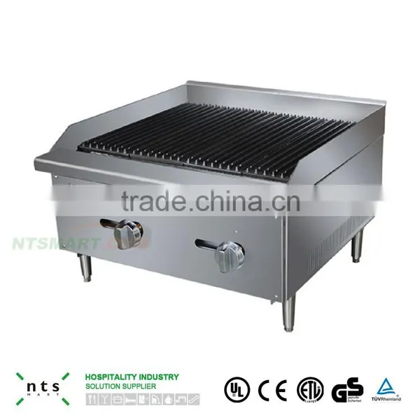2 Burners Gas Thermal Radiant Bbq Grill photo-3