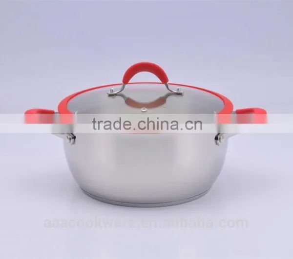 Stainless Steel Cookware With Silicone Handle photo-4