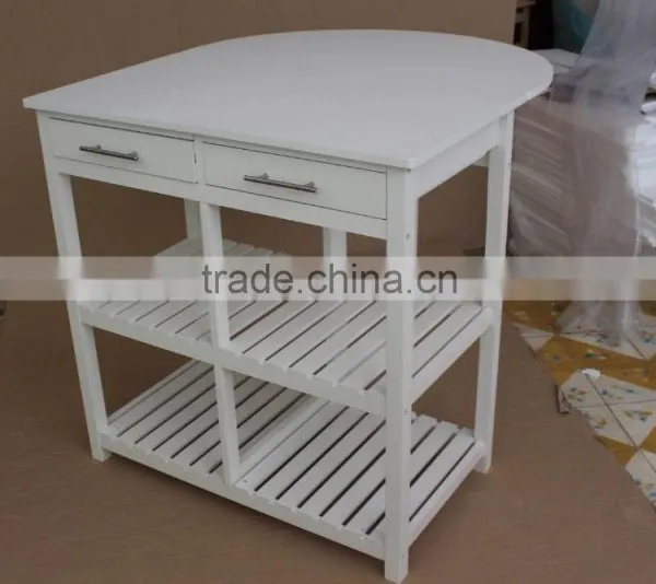 White Foldable Kitchen Table photo-3