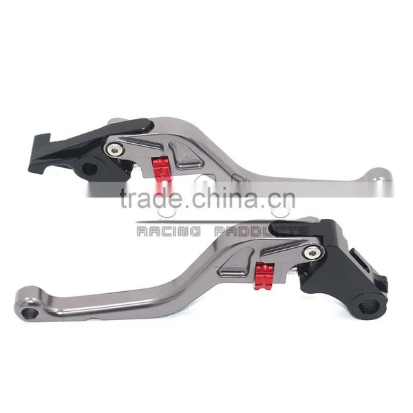 BJ-LS-010 Wholesale CNC Aluminum Short Motorcycle Adjustable Brake Clutch Lever for BMW F800R 2009-2015 photo-2