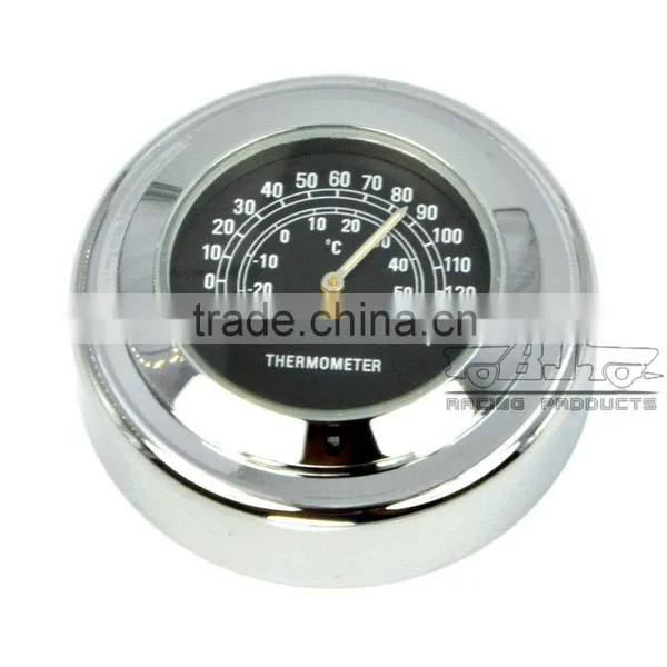 BJ-HBW-008 Waterproof Shock Resistant Billet Aluminum Motorcycle Thermometer Use on Windscreen photo-4