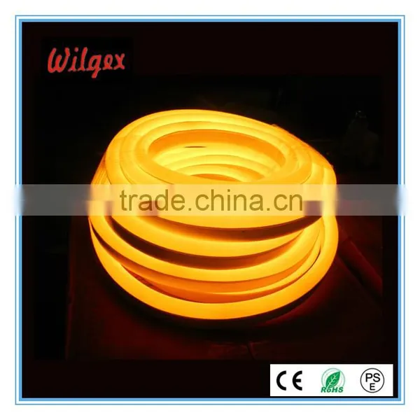 IP65 Neon LED Flex Orange/Yellow Rope Light photo-3