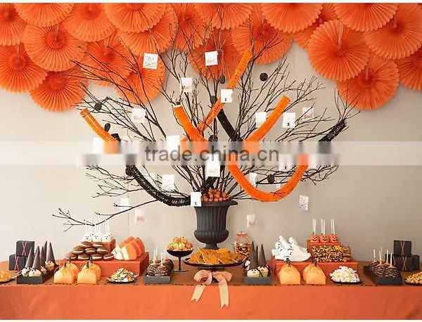 Wedding Decoration Product Tissue Paper Fan,paper Fan for All Festival Decor