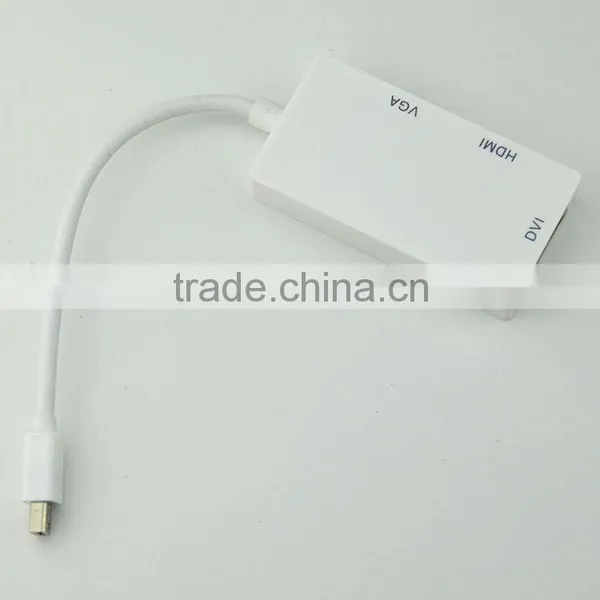 Manufactory Price Male Mini dp to Female Hdmi Dvi Vga Adapter With Pva Jacket photo-4