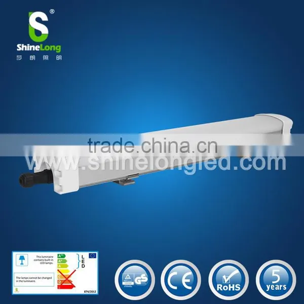 5 years warranty IP65 tri-proof led light uaed to garage lighting
