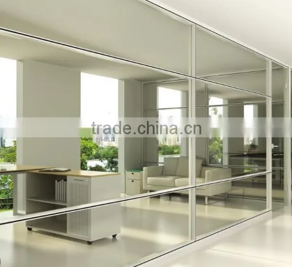 Class room glass partition wall system