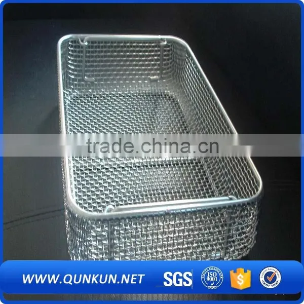 Rectangular Stainless Steel Wire Mesh Baskets