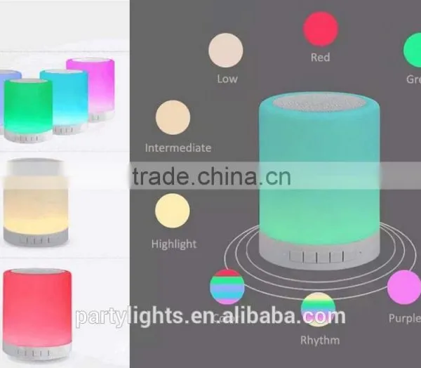 Portable Magic Touch Lamp Color Changing Led Light Bluetooth Speaker photo-5