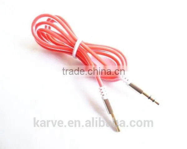 New Style Colorful Dc3.5 Metal Crystal Cable photo-6
