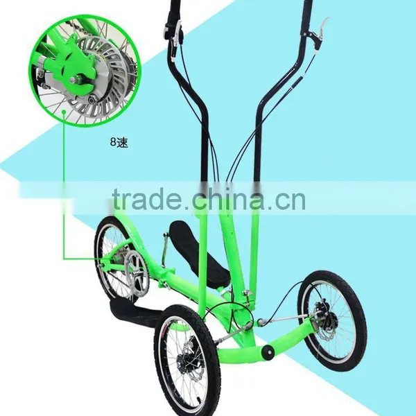 Fitness Elliptical Bike Orbitrac Elliptical Bike With Iron Wheels Electric Bicycle For Lady