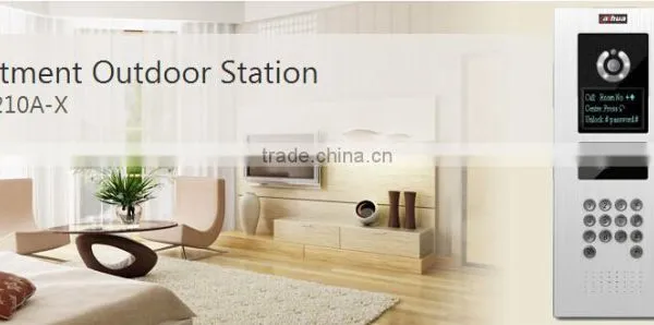 Dahua 2016 best selling video intercom with keypad for smart home function CE certificate