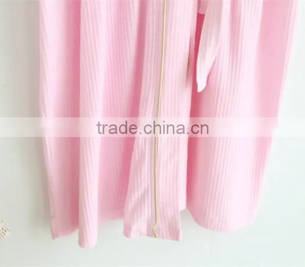 Cotton Waffle Gown Bathrobe Clothing Lovers Living photo-4