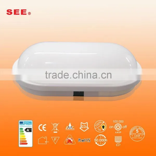 2015 Led Bulkhead Wall Mount pc 15w 20w IP65 Outdoor CE Rohs