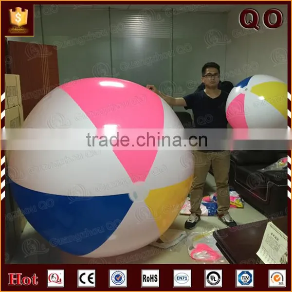 Top Sell Multipurpose Logo Customized Inflatable Beach Ball photo-3