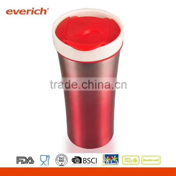 2015 Best Selling Plain White Ceramic Mug With Lid photo-5
