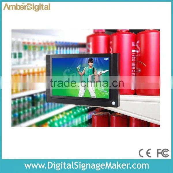 7 Inch Pop Screen Ad Lcd Display With Motion Sensor,lcd Monitor Wall Mount