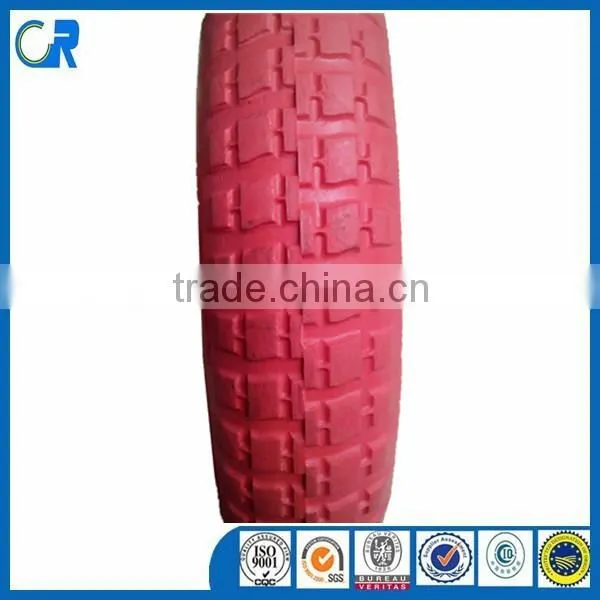 Yinzhu Direct Production Environmental 3.00-8 Polyurethane Solid Tire for Wheel Barrow photo-3