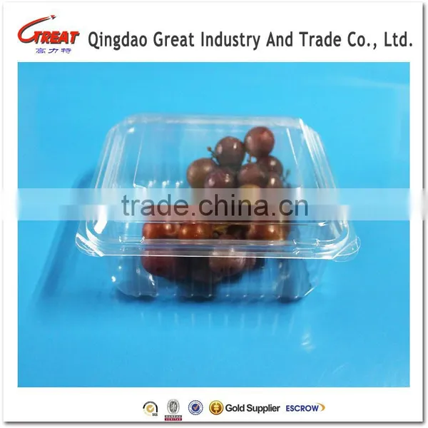 Food Gade Plastic Grape Fruit Packing Box