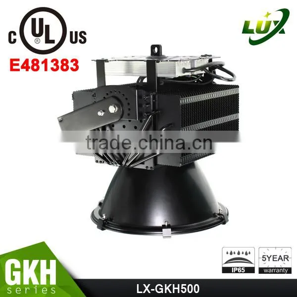 UL Listed, Gym Lights, UL Listed Driver, Copper Heatpipe,5 Years Warranty, 500W LED High Mast Lights photo-6