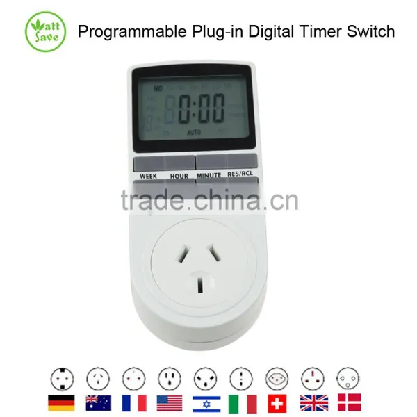 Programmable Weekly Digital Timer Switch Australia Plug 10A 2400W photo-3