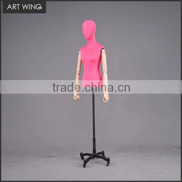 Dressmaker Adjustable Tailor Dress Form Medium Mannequin Fabric photo-4