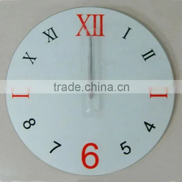 Glass Wall Clock, Fashion Wall Mounted Clock, Decorative Wall Clock photo-3