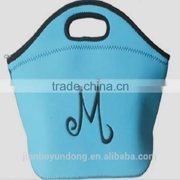 Wearproof Hand Bag Picnic Bag Neoprene Rubber With Fabric photo-5