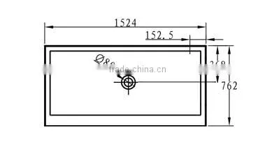 Cupc 3 Side Tile Flange Shower Base, Shower Flooring,tile Flange Base photo-4