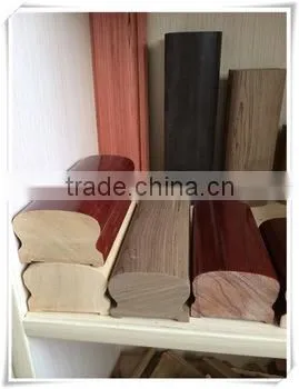 Red Oak Handrail Teak Wooden Staircase Handrail photo-2