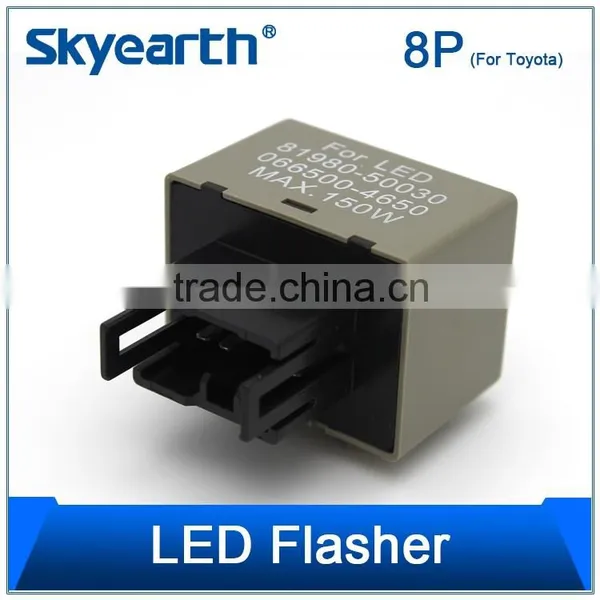 For Turn Signal Light Control Blink Rate For Toyoto Series Cars LED Flasher 8 Pin photo-4