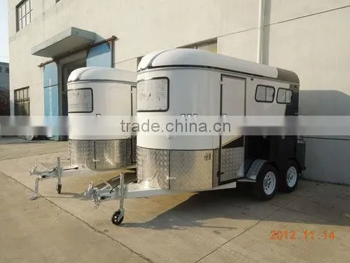 Fibreglass Roof Horse Float 2 Horse Carriage Camping Float