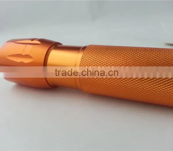 GS-8100 With White Light Aluminum Red Laser Torch Light photo-4