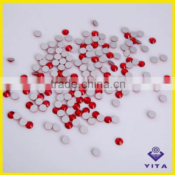 Shining Round Shaped Glass Crystal Strass for Latest Dress Designs photo-3
