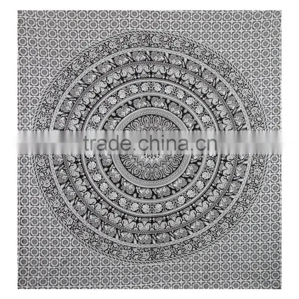 Hippie Mandala Tapestry Bedspread Boho Art Mandala Tapestries Wall Hanging