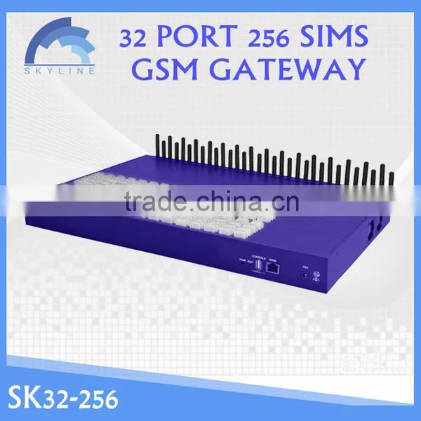 E1/t1 Media Trunk Gateway With Sip Protocol Fixed Wireless Termination 32 Port 256 Sims Gateway Gsm Sim Card