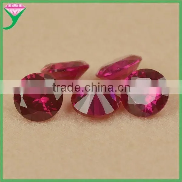 5# Synthetic Gemstone Rough Ruby Corundum for Sale photo-3
