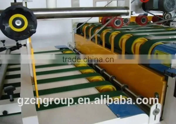 Semi Automatic Cardboard Box Folding Gluing Machine photo-2