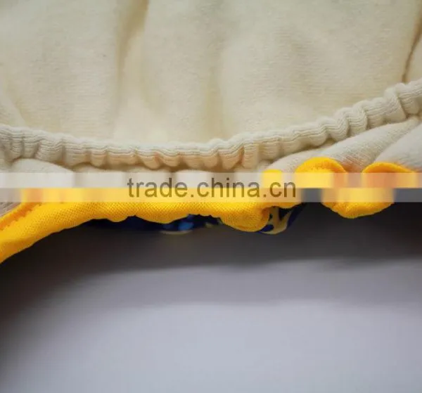 Happy Flute Aio Cloth Diaper 4 Layers Waterproof Absorbent Hemp Cotton Diapers Private Label Bamboo Free Shipping Quality Choice photo-2