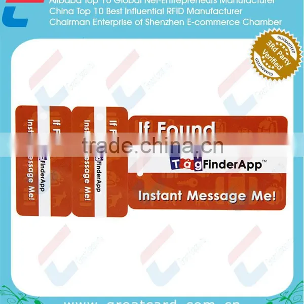 Custmized Die Cut Plastic Combo Card + 2 Key Tags photo-2