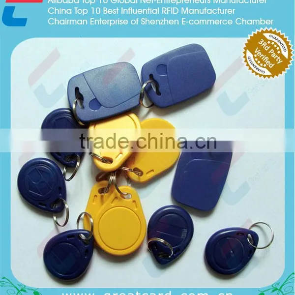 125khz EM4100 &TK4200 RFID Key Fob ,Custom Door Access Key Fob photo-5