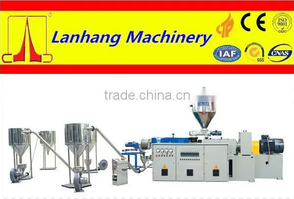 PVC Plastic WPC Compounding Pelletizing Granulator Line