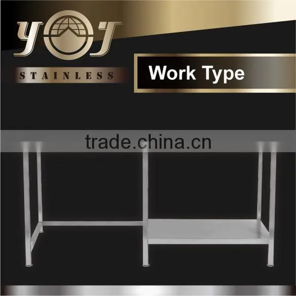 Hotel Restaurant Commercial Kitchen Stainless Steel Work Table